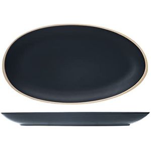 Cosy & Trendy GALLOWAY Ovale borden, 29,5 x 16 cm, 6 stuks