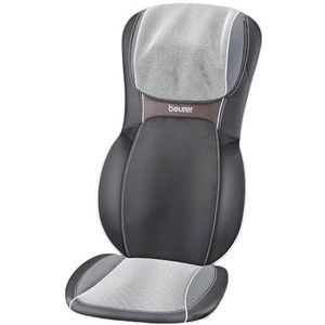 Beurer MG 295 Housse de Massage Shiatsu 3D | 4 Têtes de Massage Relaxantes ¬| 3 Zones de Massage pour le dos, le Cou et les épaules | 2 vitesses | Fonctions de Lumière et Chaleur