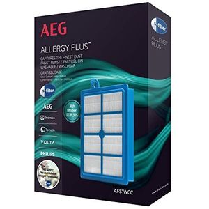 AEG AFS1WCC, S Filter Philips S-Bag stofzuiger voor UltraOne, UltraSilencer, VX6, VX6-2, VX7, VX7-2, LX7, LX7-2, VX8, VX8-2, VX9-öko, VX9-2, LX8, LX8-2, LX9, blauw