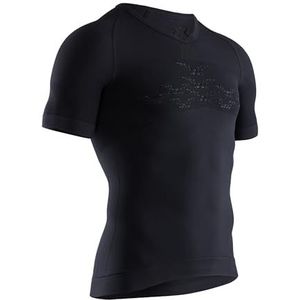 X-BIONIC Energizer 4.0 Light Shirt ronde hals korte mouwen mannen T-shirt, Opaal Zwart/Arctic Wit