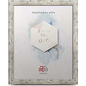 aFFa frames, Hekla Fotolijst, rechthoekig, 24 x 30 cm, van onderhoudsvriendelijk MDF met acrylglasfront, gebleekt grenen