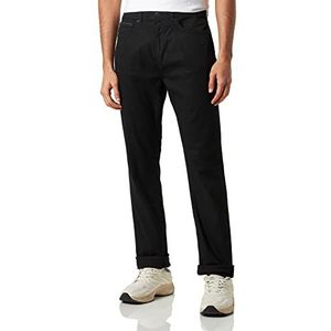 Springfield Slim Fit-broek met 5 zakken, kleur, zwart.