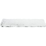 TRIXIE Harvey antislip en bijzonder zachte kattenslaapmat voor vensterbank, 90 x 28 cm, wit/zwart - 38041