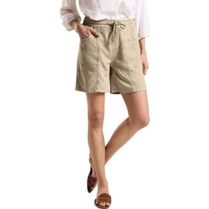 STREET ONE Jeansshort, Safari Beige Wash, 27, Safari Beige Wash