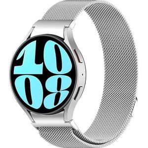 Reservearmband van roestvrij staal, mesh, compatibel met Samsung Galaxy Watch 7 40 mm smartwatch Samsung Galaxy Watch 7 40 mm