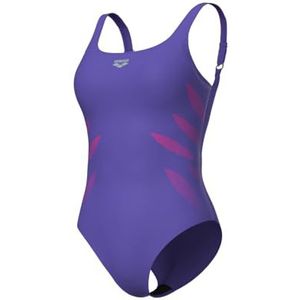 arena Milena Wing Back Maillot de bain pour femme Coupe B, modèle Shapewear, technologie Power Mesh et tissu sensible résistant au chlore, bonnets fixes et bretelles réglables