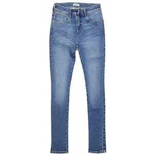 Wrangler Skinny jeans voor dames, hemelsblauw, 31W x 30L, Hemelsblauw