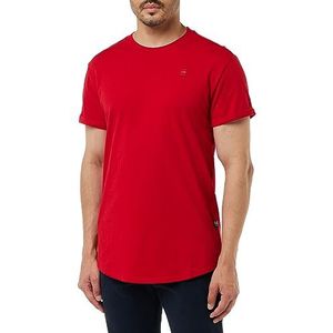 G-STAR RAW Lash Straight Fit T-shirt voor heren, Rood (Dk Flame D16396-b353-8050)