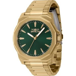 Invicta - 46841 - Chronograaf Horloge - Groen - Roestvrijstaal - 42mm