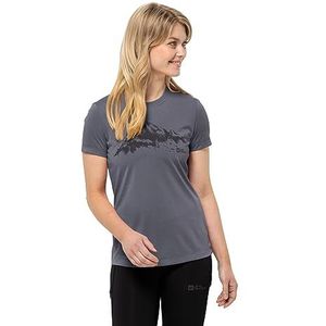 Jack Wolfskin Wandelen S/S T W Wandelshirt Dames