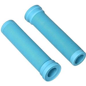 ODI - F01SLAQ - BMX stopcontacten - Flensloos - Brede kraag - SL- Blauw (aqua) - 135 mm