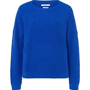 BRAX Trui Style Lisa Wool Mix Sweater, Artic Blue, 48 Dames, Artiek blauw.