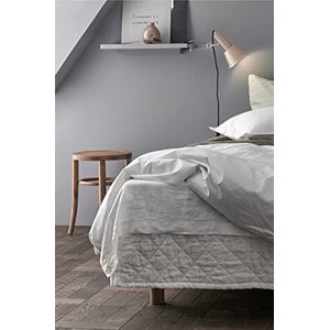 Candice linnen bed, voorgewassen, 30 cm hoog