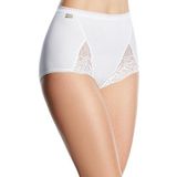 Playtex Essential Cotton Brief X2 Damesbroek (2 stuks), Wit.