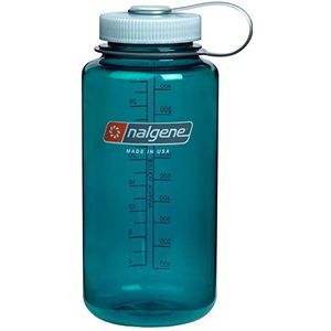 Nalgene Sustain Tritan BPA-vrije waterfles van 50% plastic afval, 946 ml, brede mond