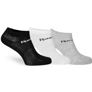 Reebok Act Core Low Cut Sock 3p uniseks, wit, zwart (brgrin / blanco / negro)