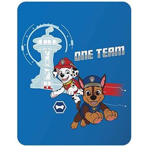 PAW Patrol Fleece Deken One Team - 110 X 140 cm - Polyester