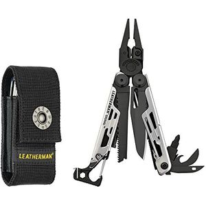 Leatherman Signal multi tool plier Pocket-size 19 stuks gereedschap Zwart, Roestvrijstaal