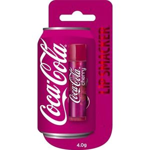Lip Smacker Coca-Cola Collection, lippenbalsem met Cherry Coke-smaak, geïnspireerd op Coca-Cola, hydraterend en verfrissend, afzonderlijk verpakt