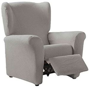 Zebra Textil - Z51 - elastische bekleding voor relaxstoel maat 1-zits (standaard) - kleur: lichtgrijs