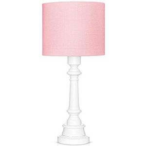 Lamps & Company Klassieke tafellamp roze, nachtlampje voor kinderkamer, meisjes en babykamer, geschikt als bureaulamp, Scandinavische decoratie