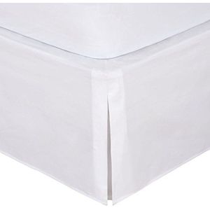 Bed Maker's Til nooit je microvezelmatras op, nauwsluitende stijl, klassieke vallengte van 35,6 cm, superkingsize bed, wit