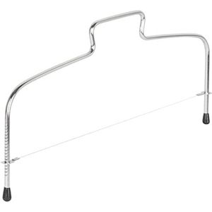 wenco Taartsnijder - gelijkmatige taartsnijder - meertraps verstelbaar - roestvrij staal - diameter 24-30 cm - nauwkeurig snijgereedschap voor perfecte taartlagen
