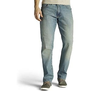 Lee Performance Series Taps toelopende pijpen, moderne jeans, extreme beweging, rechte snit, heren, radicaal, 29 W/30 l, Radicaal
