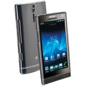 Cellular Line harde schaal met displaybeschermfolie voor Sony Xperia J kleurloos