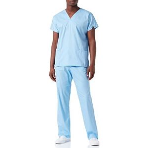 InWhite Medische set voor heren 0181, blauw, XL-XXL, grote maten, Blauw