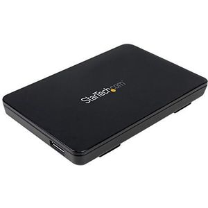 StarTech.com Gereedschapsloze USB 3.1 (10 Gbit/s) behuizing voor 2,5 inch SATA harde schijven / SSD SATA behuizing met UASP (S251BPU313)