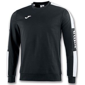 Joma Champion IV Sweatshirt voor heren, Zwart/Wit