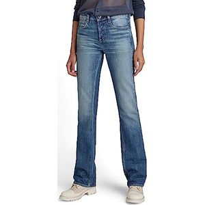 G-STAR RAW Bootcut Noxer Jeans voor dames, Ocean Hue B767-D123 Washed Blue