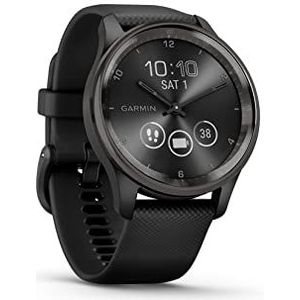 Garmin Vívomove Trend Hybride Smartwatch, grijs met zwarte band