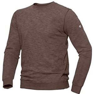 BP 1720-294-0400-M Unisex sweatshirt space-dye-weefsel, slank silhouet met lange mouwen, renforcékatoen, 280 g/m2, space-dye-weefsel, medium