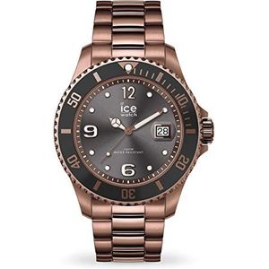 Ice-Watch - ICE steel Bronze - Bruin herenhorloge met metalen armband - 016767 (Maat L)