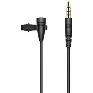 Sennheiser XS Lav, Omnidirectionele Clip-On Lavalier-microfoon met 3,5 mm TRRS-connector voor mobiel en pc's, 509260