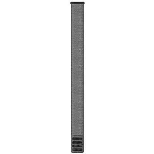 Garmin Acc, 26 mm, UltraFit 2, nylon band, grijs, WW/Azië