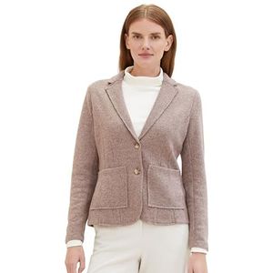 TOM TAILOR 1039144 damesblazer, 33964 - Dusty Lilac Melange