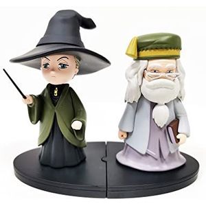 Bizak Harry Potter 64115016 McGonagall en Dumbledone. Verzamelfiguren-editie, groot detailniveau, 13 verzamelfiguren, aanbevolen vanaf 3 jaar