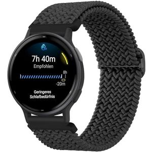 Mugust Garmin Vivoactive 5/3 armband, voor Garmin Vivomove 3/HR/Luxe/Style, elastische gevlochten nylon reservearmband voor Garmin Forerunner 55/245/645, Nylon, A