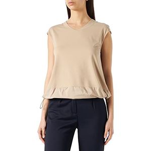 Comma blouse dames blouse, zand 8408