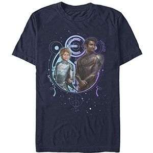 Marvel The Eternals-Sprite Kingo Duo Organic, Navy Blue, XXL, marineblauw
