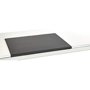 Luxentury USM700500 Bureauonderlegger van echt leer, 70 x 50 cm, gebogen, antislip, voor bureau