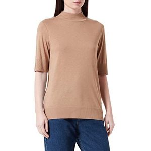 s.Oliver BLACK LABEL korte mouwen shirts bruin, 42, Bruin
