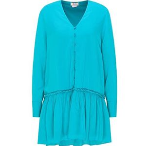 MAHISHA Robe d'été pour femme 19315685-MA01, turquoise, taille XL, Robe d'été, XL