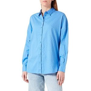 SELECTED FEMME Slflina-sanni LS Noos-T-shirt blouses, ultramarijn, 42 voor dames, ultramarijn, 42, Outremer