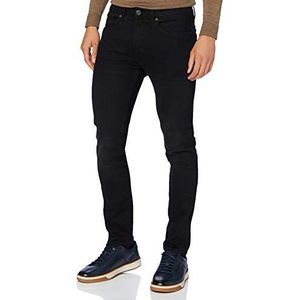 SELECTED HOMME Male Slim Fit Jeans 4003 - Comfort Stretch Washed Black, Zwarte jeans