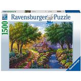 Cottage bij de Rivier Puzzel (1500 Stukjes)