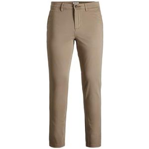 JACK & JONES Boy Chino Boys Slim Fit, Beige, 134, Beige